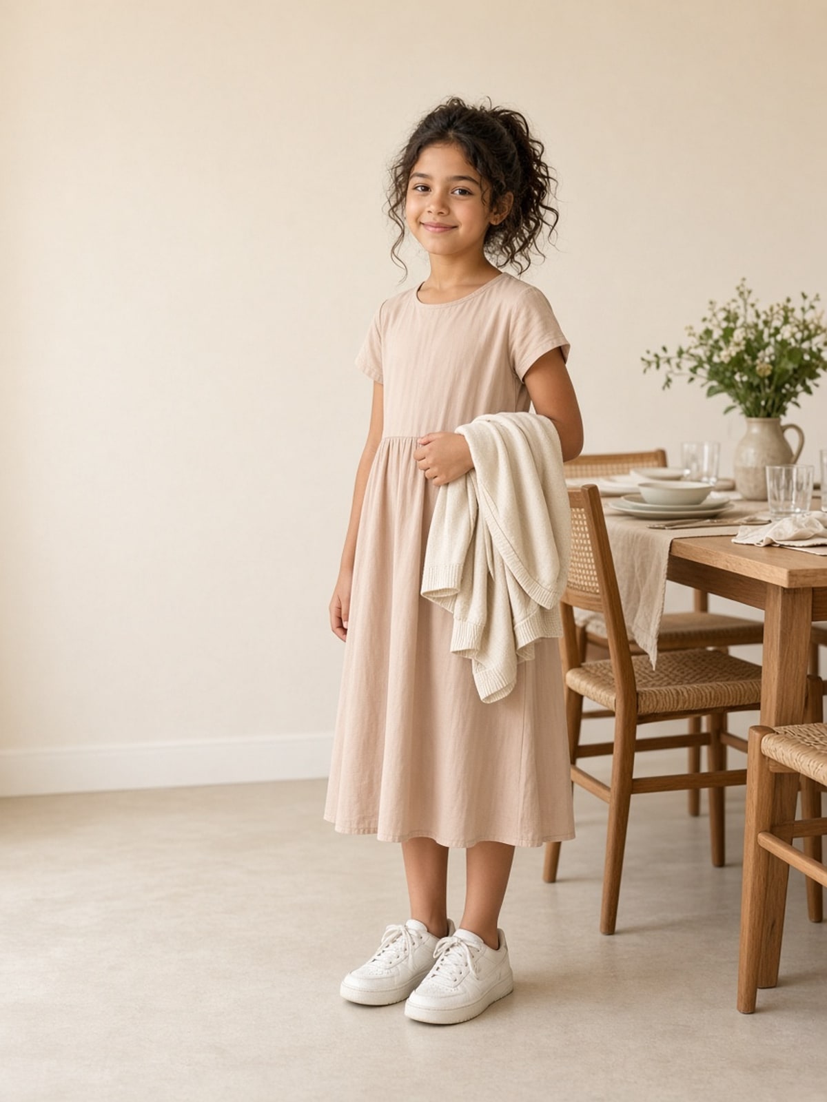 Capa do artigo Look infantil para almoço em família: como escolher peças confortáveis